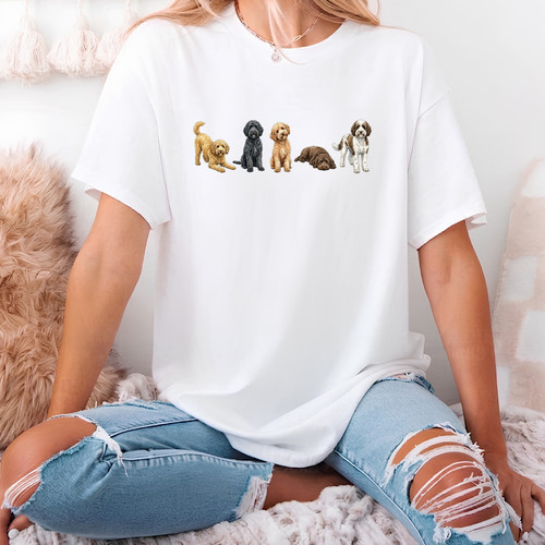 Doodle lover golden - lover, dog