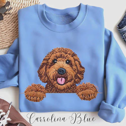 Doodle dog printed - doodle,