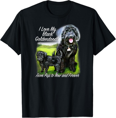 Golden doodle love black - golden,